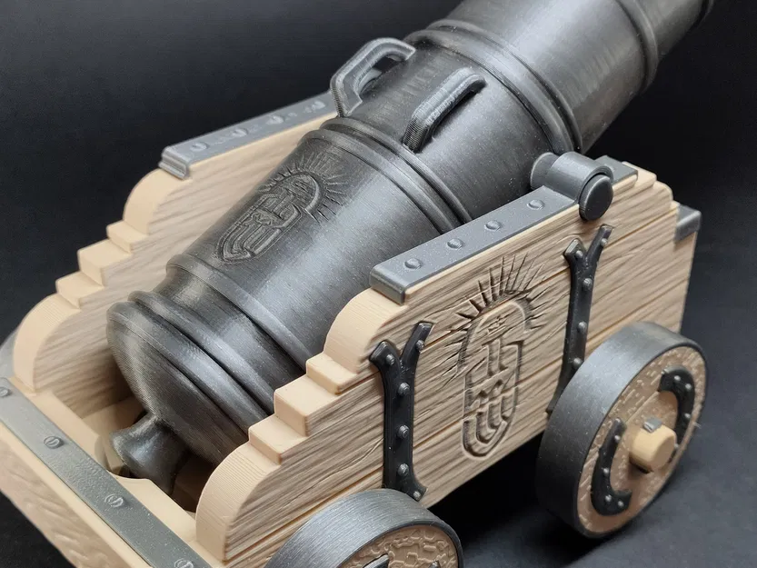 Medieval Canon – Đại bác trung cổ làm giá đỡ Philips OneBlade - Image 12