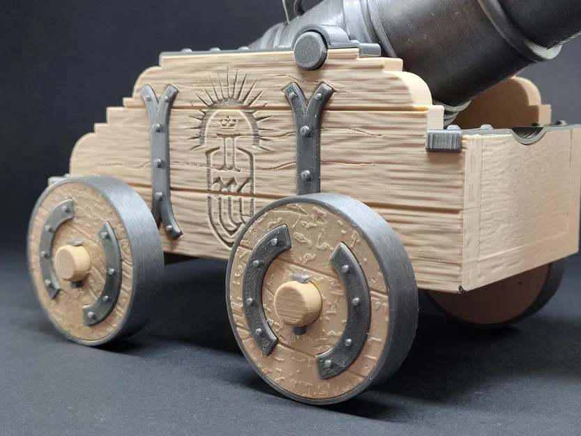 Medieval Canon – Đại bác trung cổ làm giá đỡ Philips OneBlade - Image 13