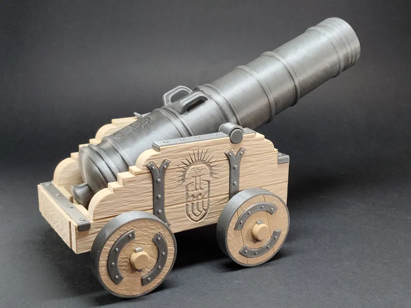 Medieval Canon – Đại bác trung cổ làm giá đỡ Philips OneBlade - Image 16