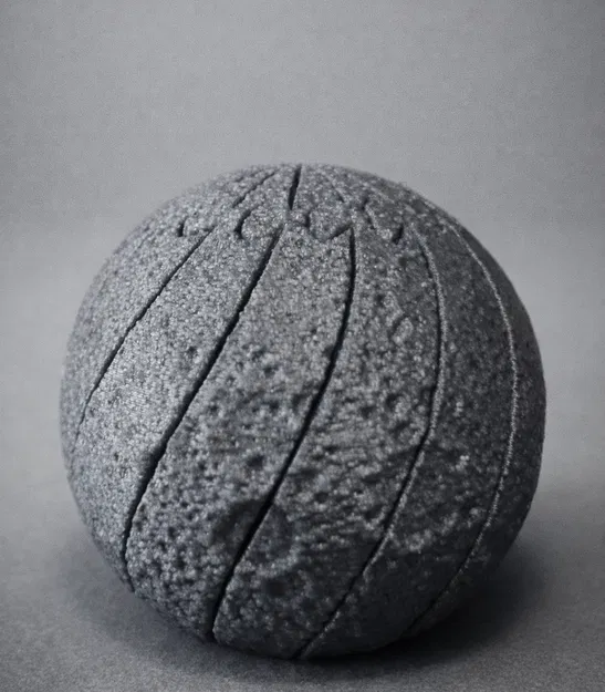 Bóng Fidget Mặt Trăng Giãn Nở – Đồ Chơi Trăng Tròn Articulated - Image 1