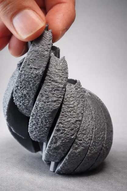 Bóng Fidget Mặt Trăng Giãn Nở – Đồ Chơi Trăng Tròn Articulated - Image 2