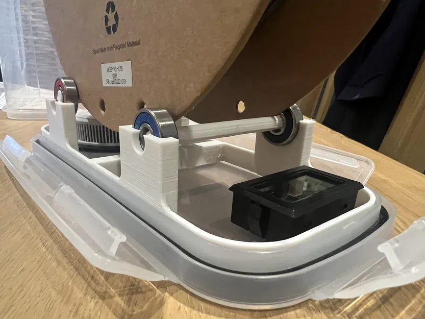 Đế cuộn cho hộp sấy filament – dễ in hơn, không cần support - Image 3