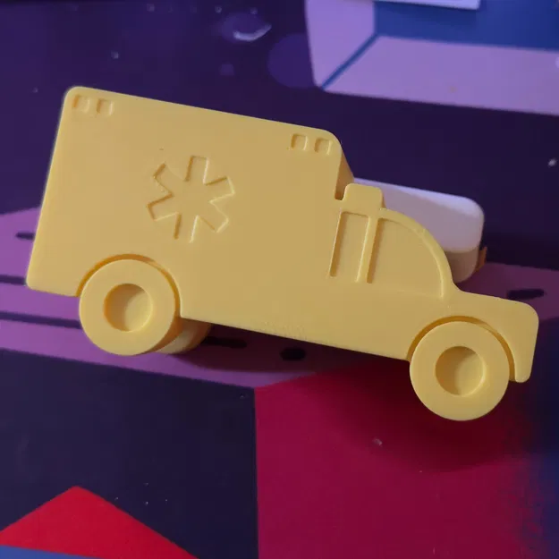 Xe cứu thương đồ chơi Toydrive (Toydrive Toy Ambulance) - Image 1