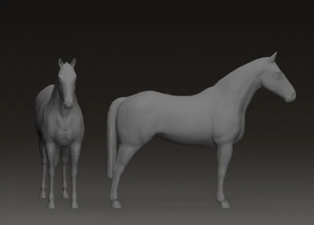 Mô hình tượng ngựa 3D "Tuyệt Vời Nhất Thế Giới" - Image 1