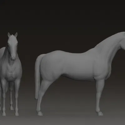 Mô hình tượng ngựa 3D "Tuyệt Vời Nhất Thế Giới"