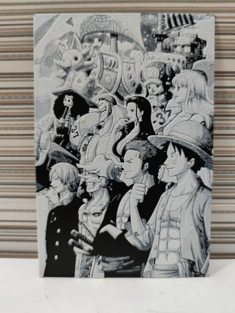 Tranh In 3D One Piece "Hướng Về Vô Tận" Đẹp Mê Ly - Image 1