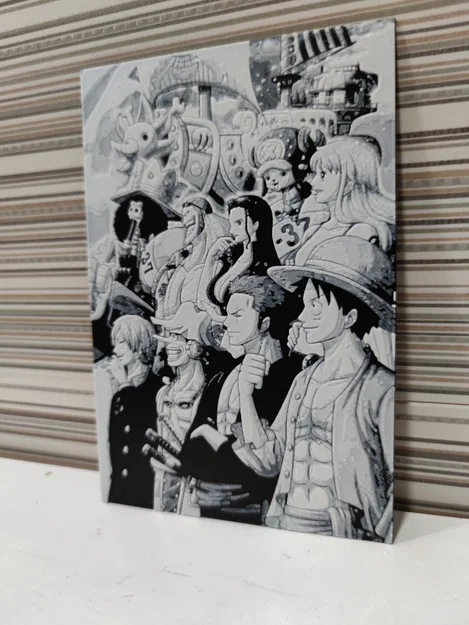 Tranh In 3D One Piece "Hướng Về Vô Tận" Đẹp Mê Ly - Image 2