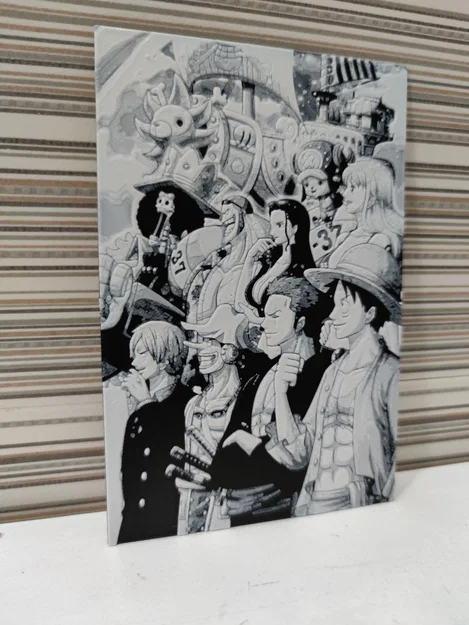 Tranh In 3D One Piece "Hướng Về Vô Tận" Đẹp Mê Ly - Image 3