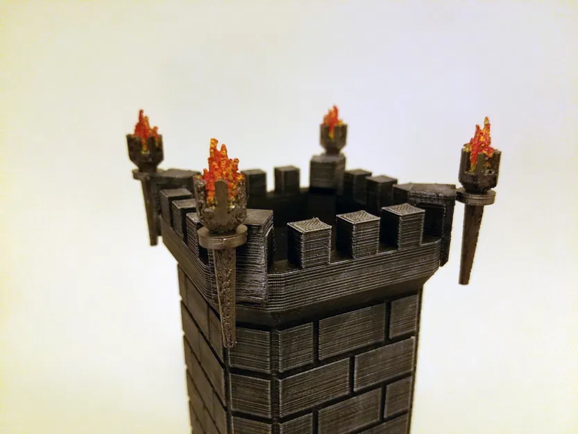 Tháp lăn xúc xắc kèm khay hoán đổi (Dice Tower w/swappable trays) - Image 3