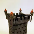 Tháp lăn xúc xắc kèm khay hoán đổi (Dice Tower w/swappable trays) - Thumbnail 3