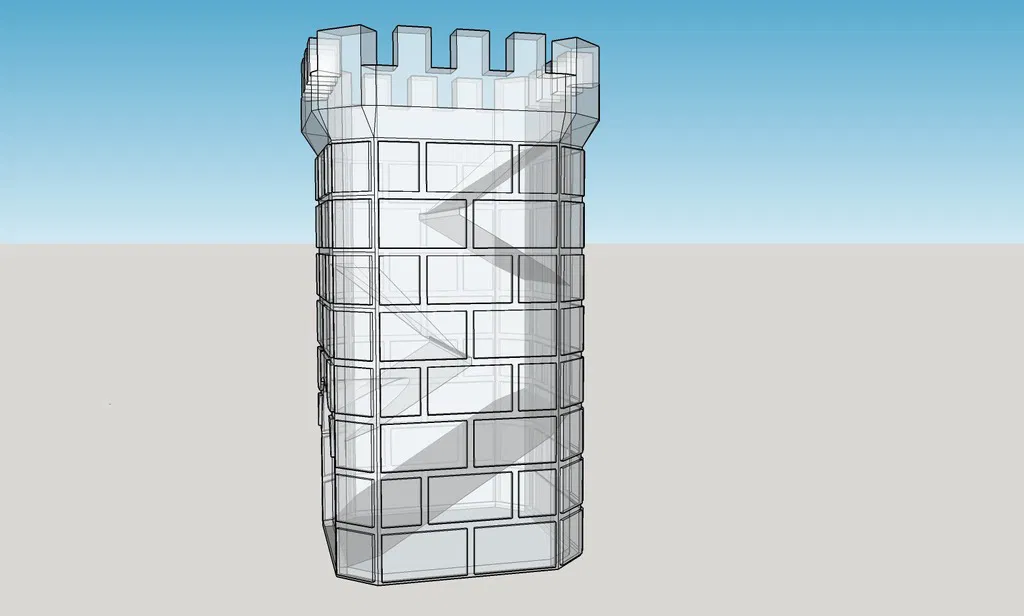 Tháp lăn xúc xắc kèm khay hoán đổi (Dice Tower w/swappable trays) - Image 4