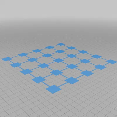 Mesh cân bàn in 16pt/25pt cho bed 220x220mm