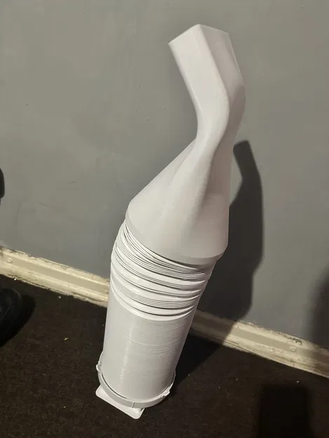 Phụ kiện nối ống thoát khí máy lạnh di động ra cửa sổ - Image 1