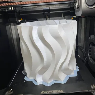 Chụp đèn trần "Distortion 2 Pot" - Đèn thả trần nghệ thuật 3D