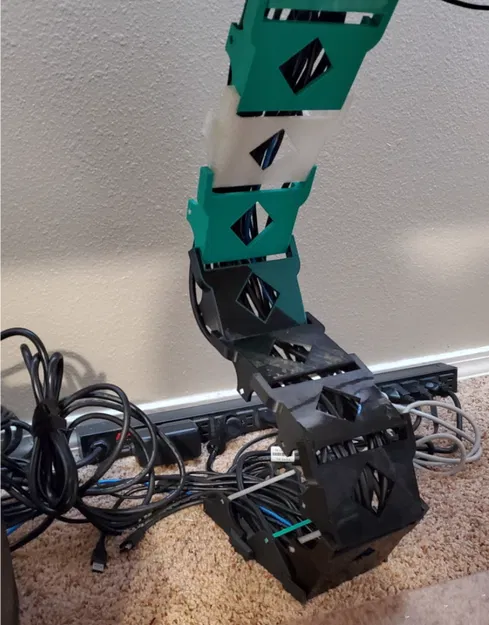 Xích Dẫn Cáp Cho Standing Desk (Standing Desk Cable Chain) - Image 4