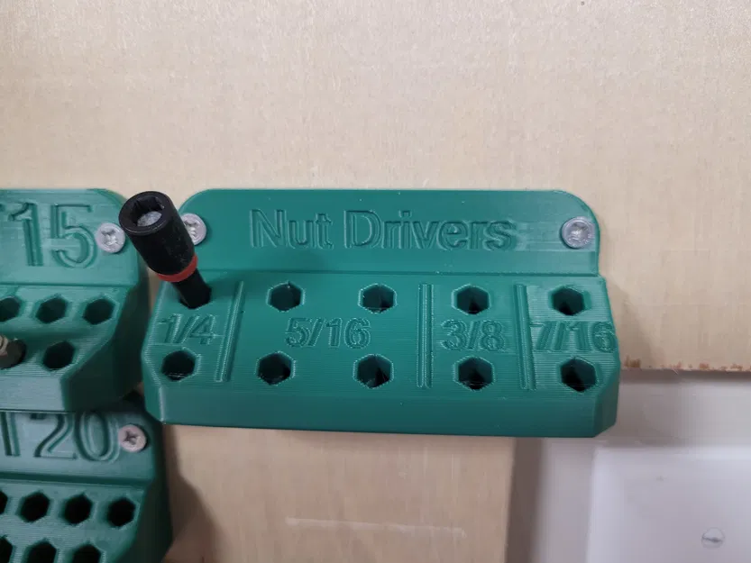 Kệ Treo Tường Đựng Bit (Wall Mount Bit Holder) - Image 3