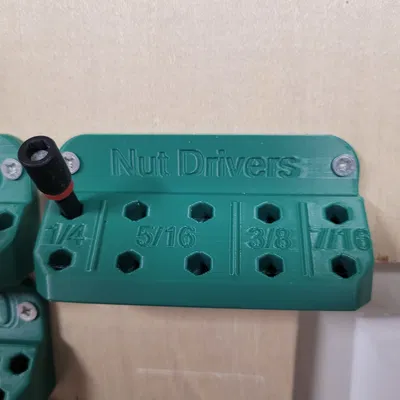 Kệ Treo Tường Đựng Bit (Wall Mount Bit Holder)