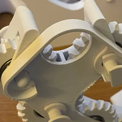 Tay quay bằng tay dễ in cho Pastamatic (easy hand crank)