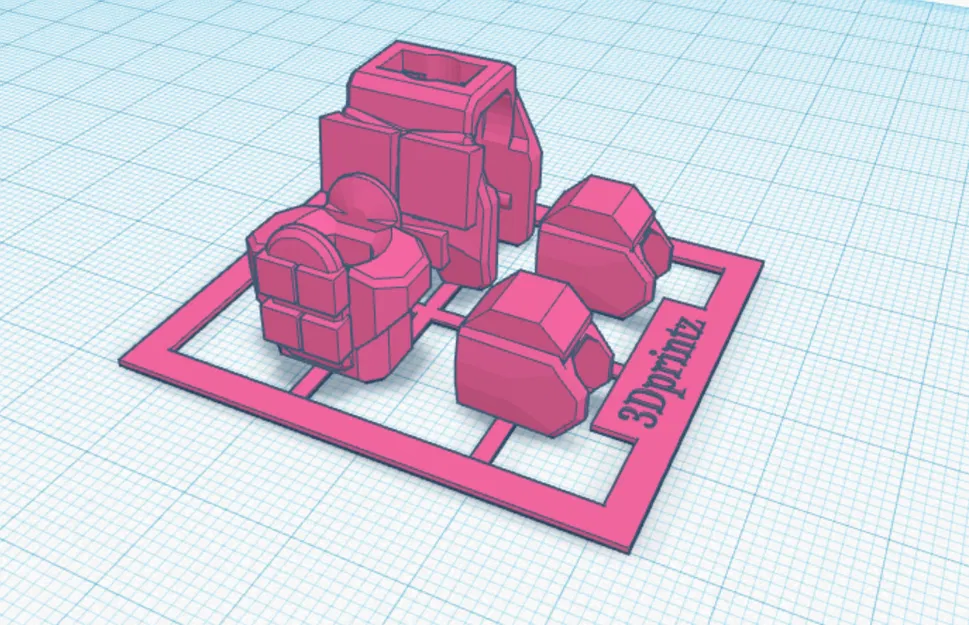 Mô Hình Lắp Ráp "Strong Dummy 13" - Kit Car Dễ In 3D - Image 3