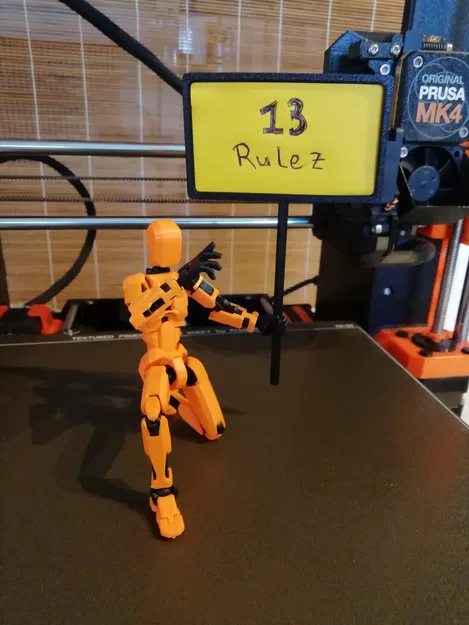 Bảng phụ kiện cho Dummy 13 (Accessory Sign for Dummy 13) - Image 1