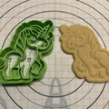 Khuôn cắt bánh quy Kỳ lân (Unicorn cookie cutter) - Thumbnail 1