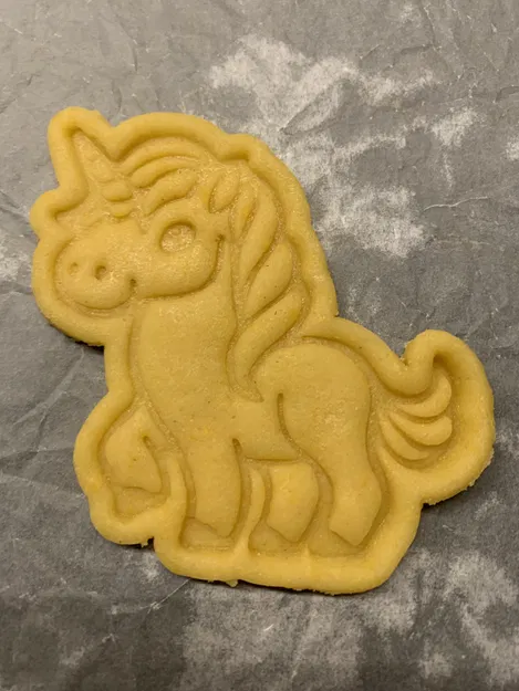 Khuôn cắt bánh quy Kỳ lân (Unicorn cookie cutter) - Image 3