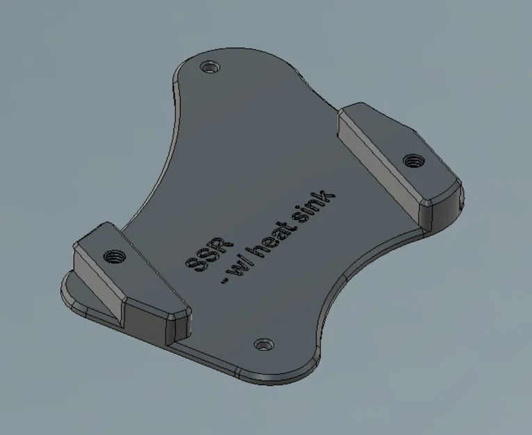 Bảng gắn SSR cho Qidi Plus 4 (Qidi Plus 4 SSR Mounting Board) - Image 1