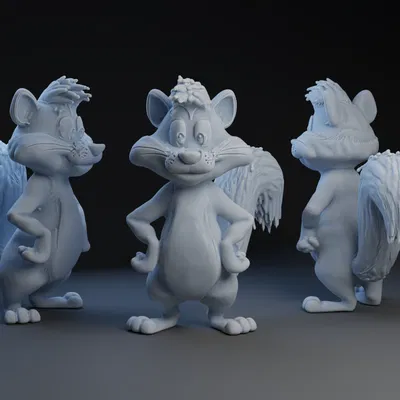 AI Looney Tune Skunk