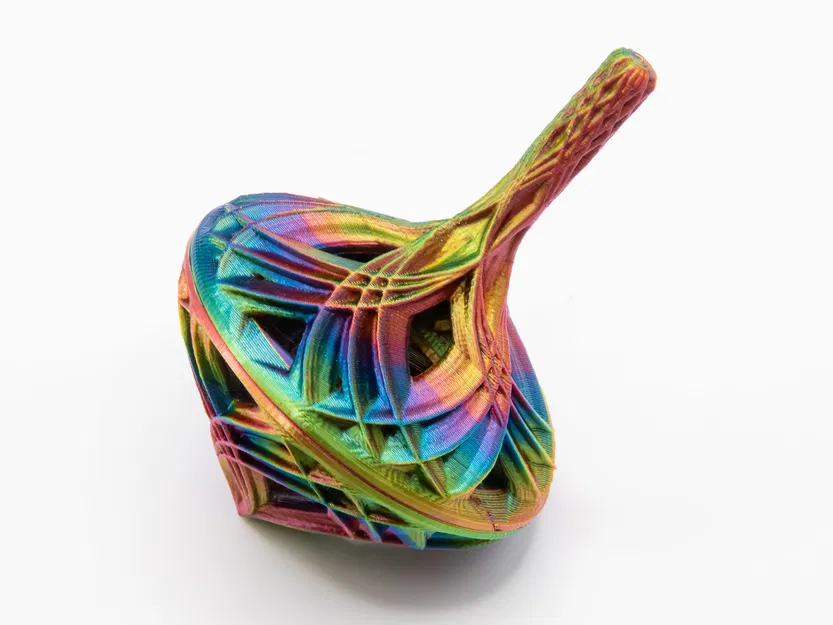 Con quay Feathered Top (họa tiết cánh chim) - Image 1