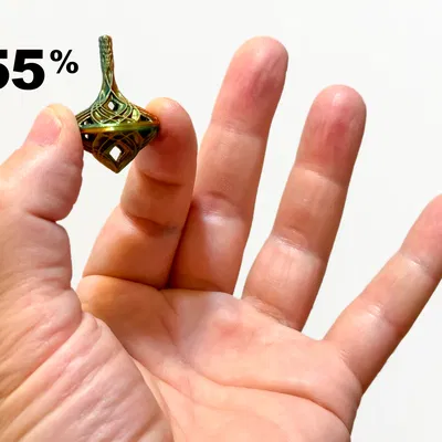 Con quay Feathered Top (họa tiết cánh chim)