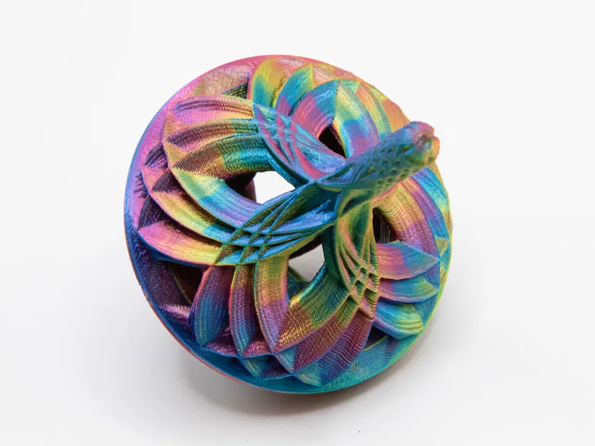 Con quay Feathered Top (họa tiết cánh chim) - Image 5