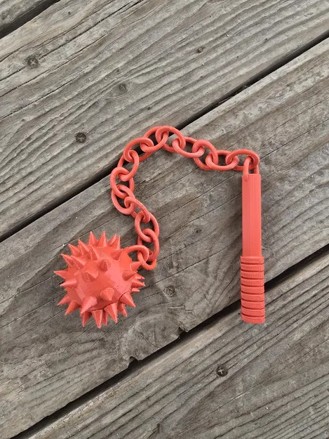 Chùy Gai Gắn Xích (Spiked Mace on Chain) - Image 3