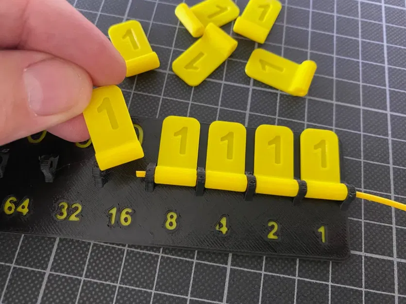 Dụng cụ học chuyển Nhị phân sang Thập phân (Binary to Decimal Learning Tool) - Image 2