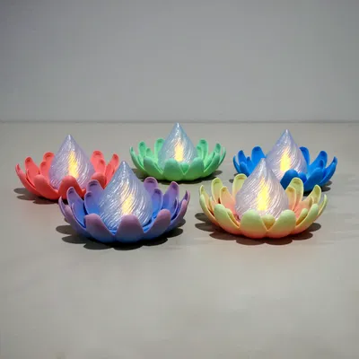 Đèn Tealight Ngọn Lửa Hoa Diwali