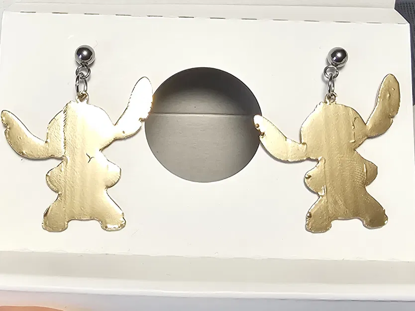 Bông tai Stitch (Stitch earings) - Image 1