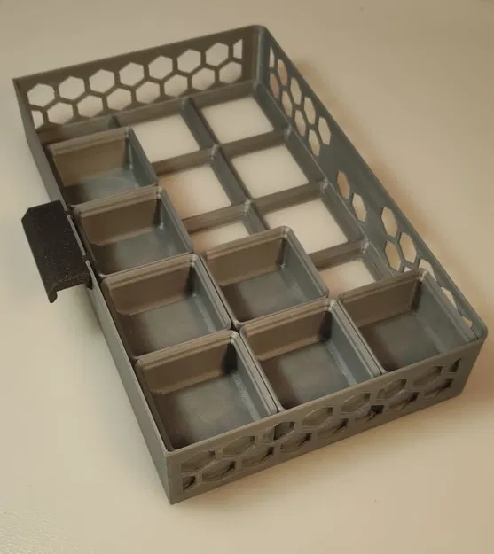 Ngăn kéo Gridfinity “Poor man's” slim (tiết kiệm filament) v4 - Image 2