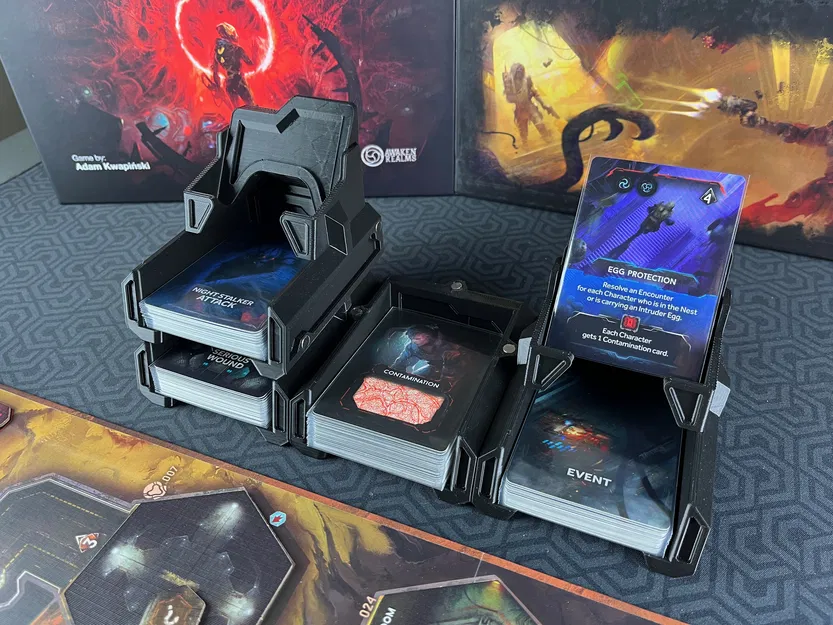 Hệ khay deck bài Sci-fi (Mk.I) dạng module - Image 1