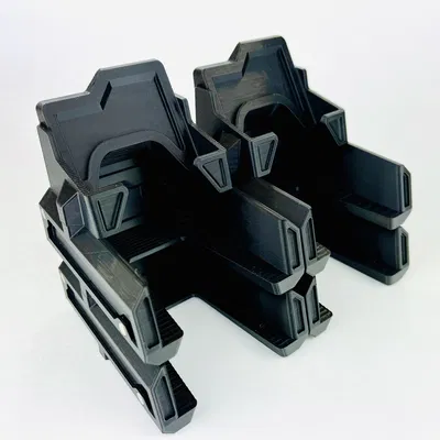 Hệ khay deck bài Sci-fi (Mk.I) dạng module