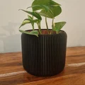 Chậu cây/Bình hoa tham số (Parametric) dạng rãnh hiện đại (Vase-mode) - Thumbnail 1