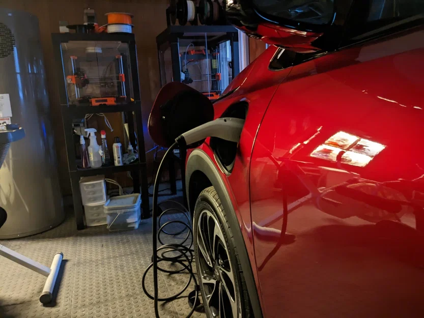 Giá treo sạc EV Charger Holder J1772 - Image 3