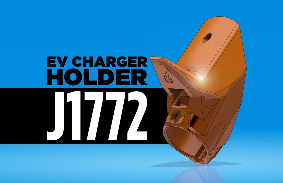 Giá treo sạc EV Charger Holder J1772 - Image 5