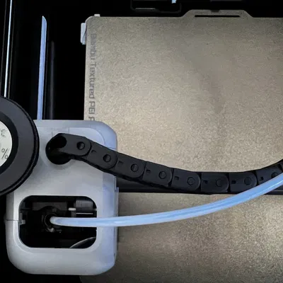 Giá đỡ Hygrometer nhìn từ trên cho Bambu Labs P1P/P1S/X1C (Magnetic)