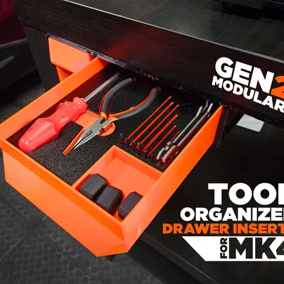 Bộ Insert Sắp Xếp Dụng Cụ GEN2 cho Prusa MK3