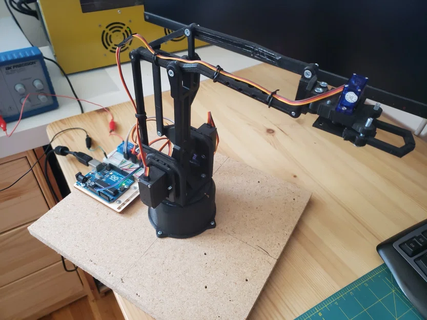 ARA - Another Robot Arm! (Cánh tay robot điều khiển Arduino + WinForms) - Image 2