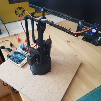 ARA - Another Robot Arm! (Cánh tay robot điều khiển Arduino + WinForms)
