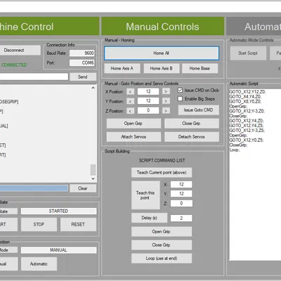 ARA - Another Robot Arm! (Cánh tay robot điều khiển Arduino + WinForms)