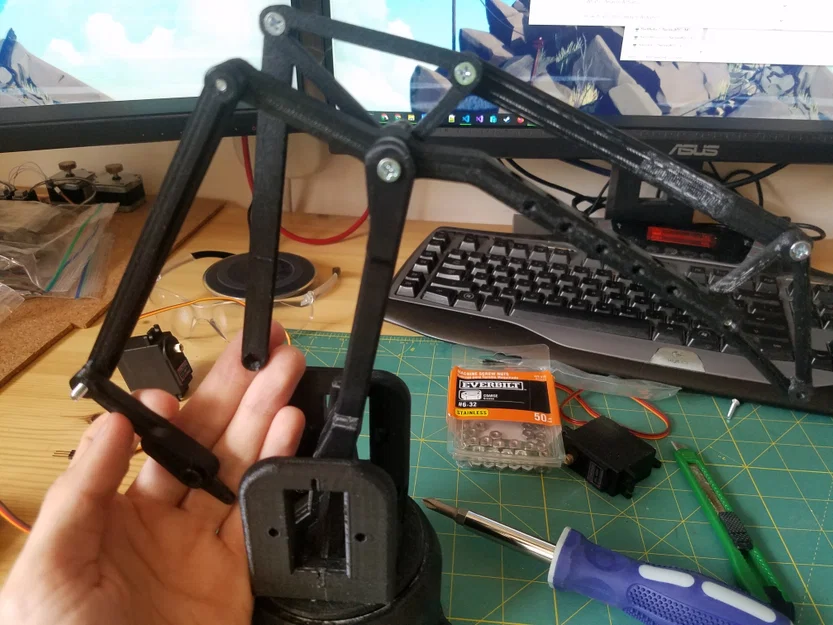ARA - Another Robot Arm! (Cánh tay robot điều khiển Arduino + WinForms) - Image 34