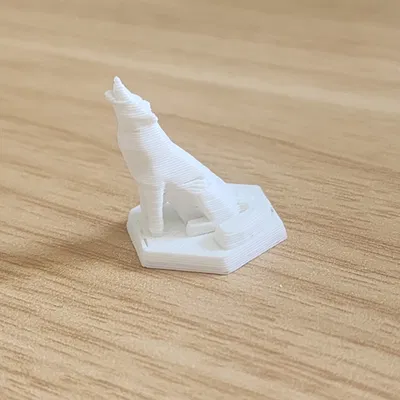 Mô Hình Sói 3D Cho Game RPG Bàn Cờ