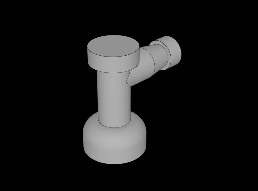 Mô hình Vòi nước 1x1 Lego tương thích - Mã 4599b.dat - Image 1