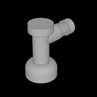 Mô hình Vòi nước 1x1 Lego tương thích - Mã 4599b.dat